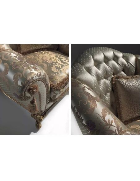 Luxurious Mother of Pearl Armchair from our European hand painted f...