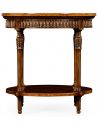 Napoleon III style round side table with fine inlay