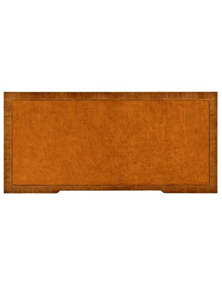 Sheraton style Walnut bureau plat