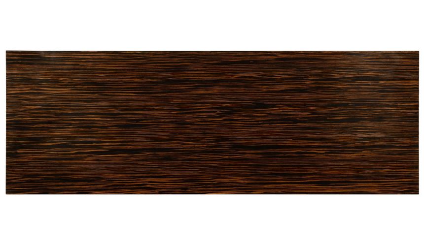 Faux macassar ebony & anthracite shagreen double chest.