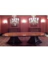 High end dining room table Italian furniture