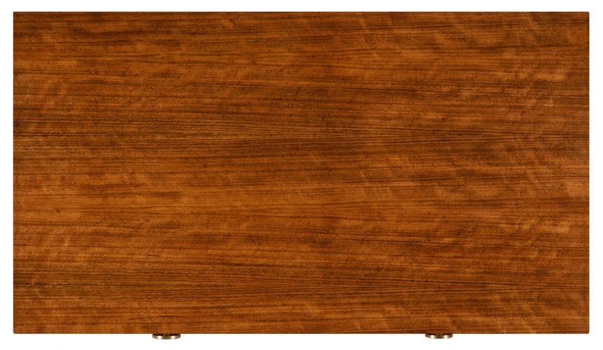 Inlaid Tartan low chest