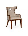 Greek revival Biedermeier mahogany armchair.