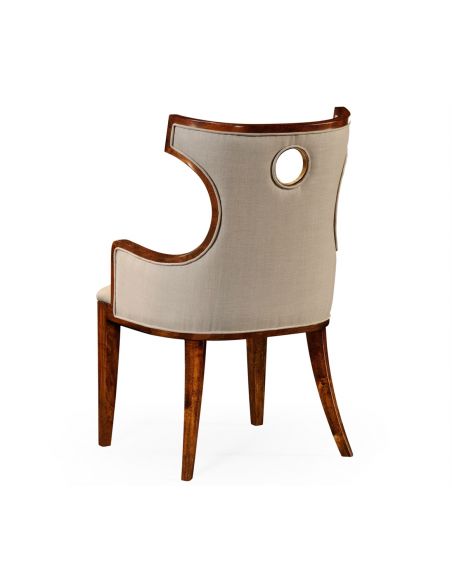 Greek revival Biedermeier mahogany armchair.