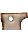 Greek revival Biedermeier mahogany armchair.