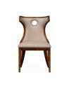 Greek revival Biedermeier mahogany side chair.