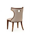 Greek revival Biedermeier mahogany side chair.
