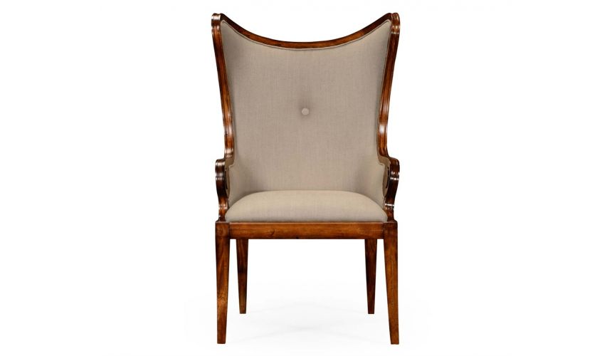 Butterfly upholstered online chair