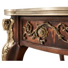 ROUND CAPITAL COCKTAIL TABLE 2