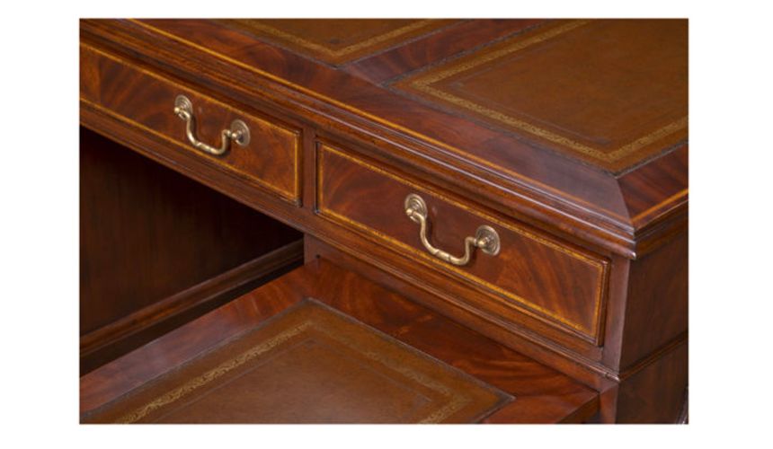 Crotch Mahogany Writing Desk Different 2