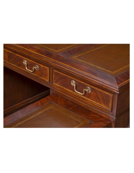 Crotch Mahogany Writing Desk Different 2