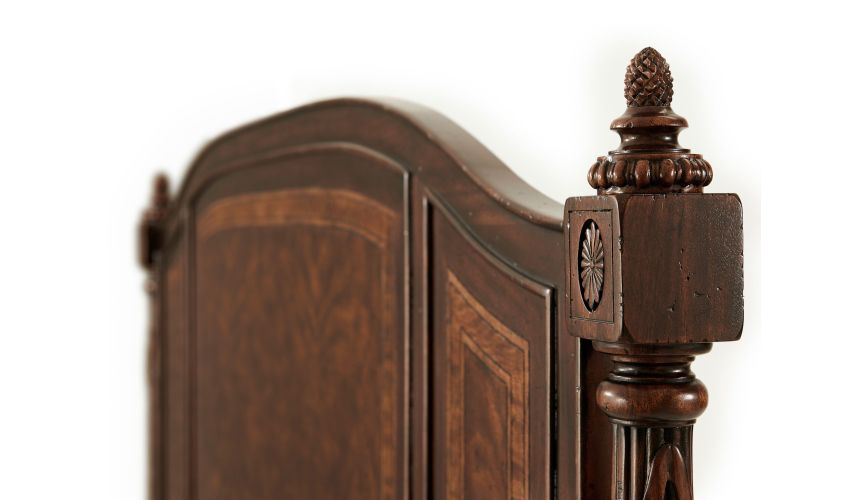 Formal bed with fine details