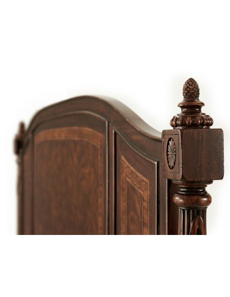 Formal bed with fine details