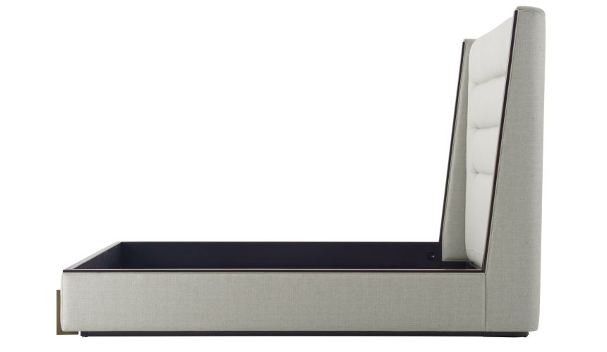 Modern upholstered master bed