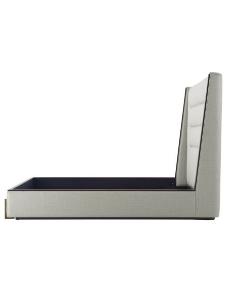 Modern upholstered master bed