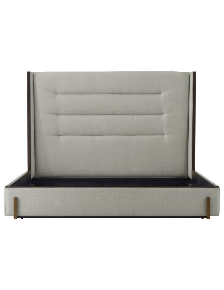 Modern upholstered master bed