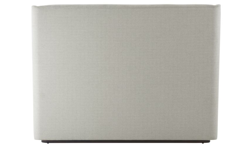 Modern upholstered master bed