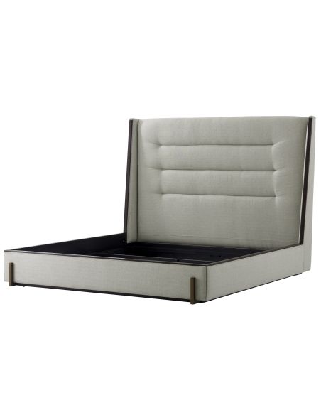 Modern upholstered master bed