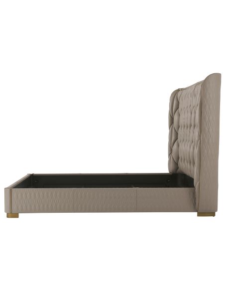 Modern and unique master bed