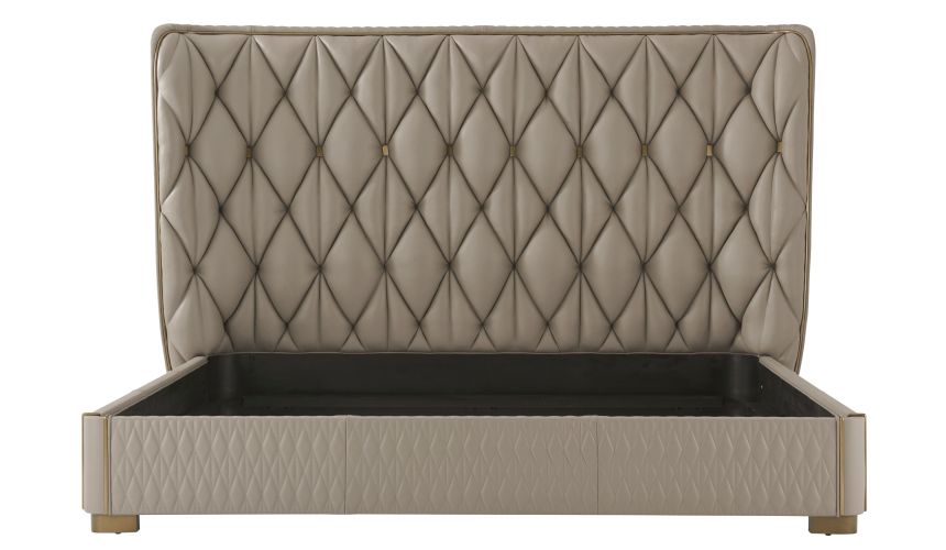 Modern and unique master bed