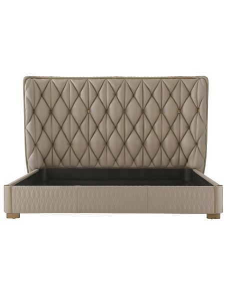Modern and unique master bed