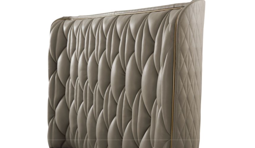 Modern and unique master bed