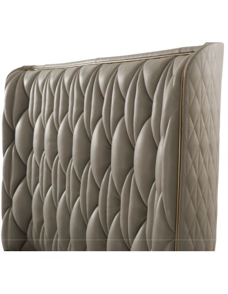 Modern and unique master bed