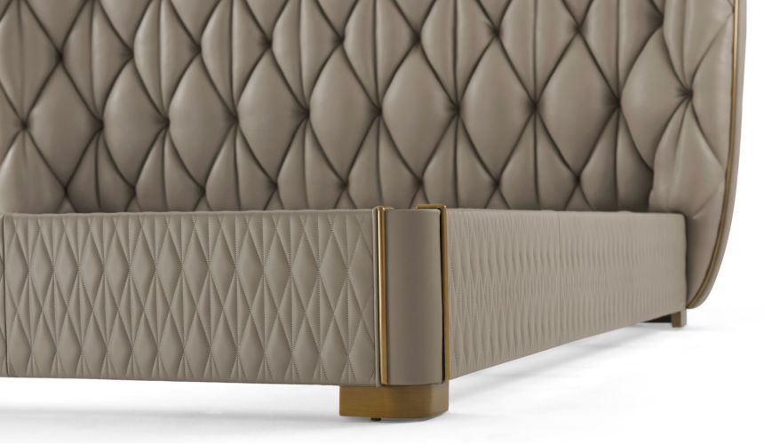 Modern and unique master bed