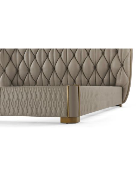 Modern and unique master bed