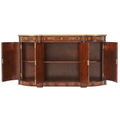 Bow-front buffet sideboard 2