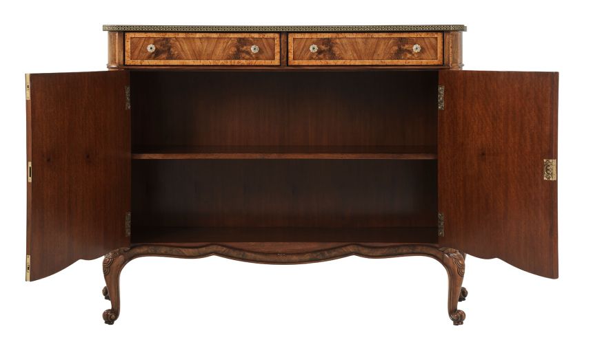Cabinet classic style with drawers