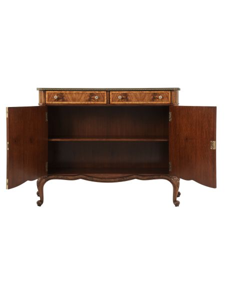 Cabinet classic style with drawers