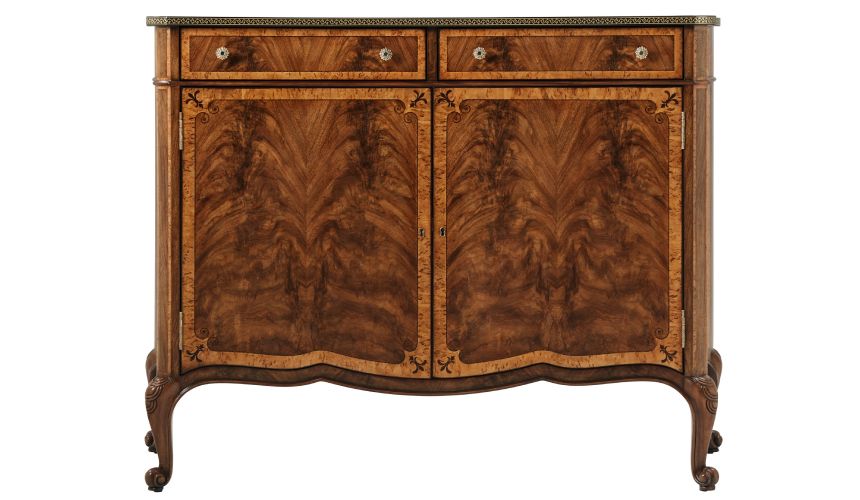 Cabinet classic style with drawers