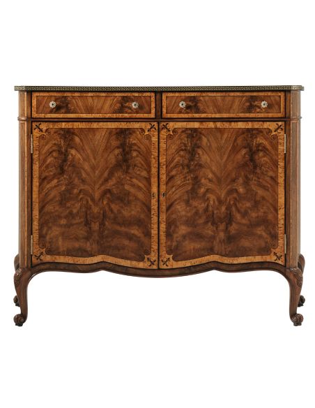 Cabinet classic style with drawers