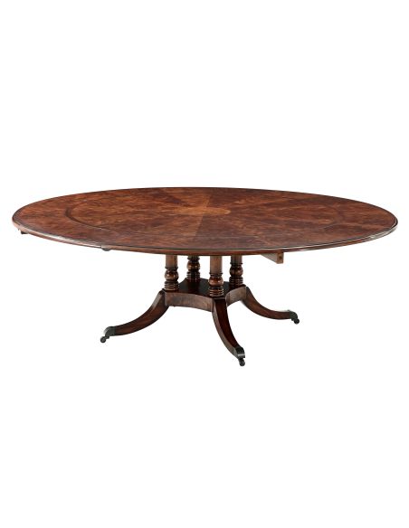 High End Dining Room Furniture Mahogany Dining Table