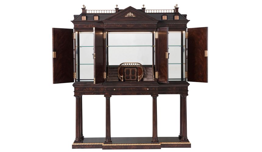 Exquisitely crafted bar cabinet