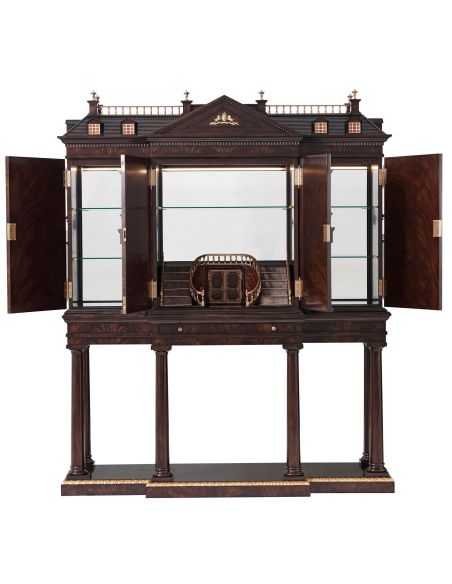 Exquisitely crafted bar cabinet