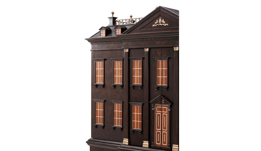 Exquisitely crafted bar cabinet