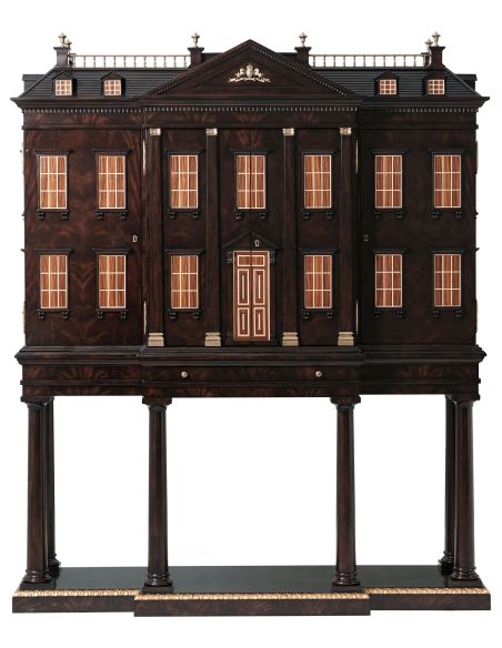 Exquisitely crafted bar cabinet