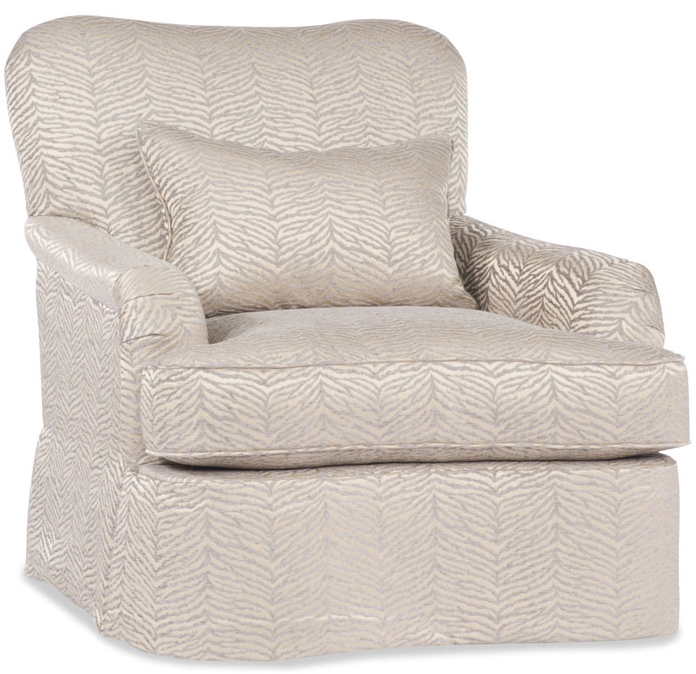 Modern Furniture Cream Rounded Corner Chair