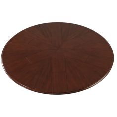 Jupe table restoration Revival with carved pedestal, fold-out leaves, tri-base, claw feet 2