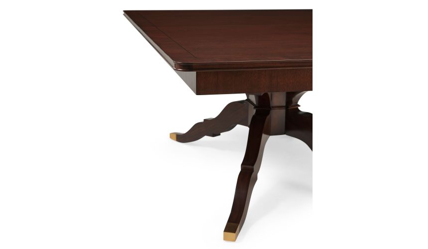 An attention-grabbing dining table