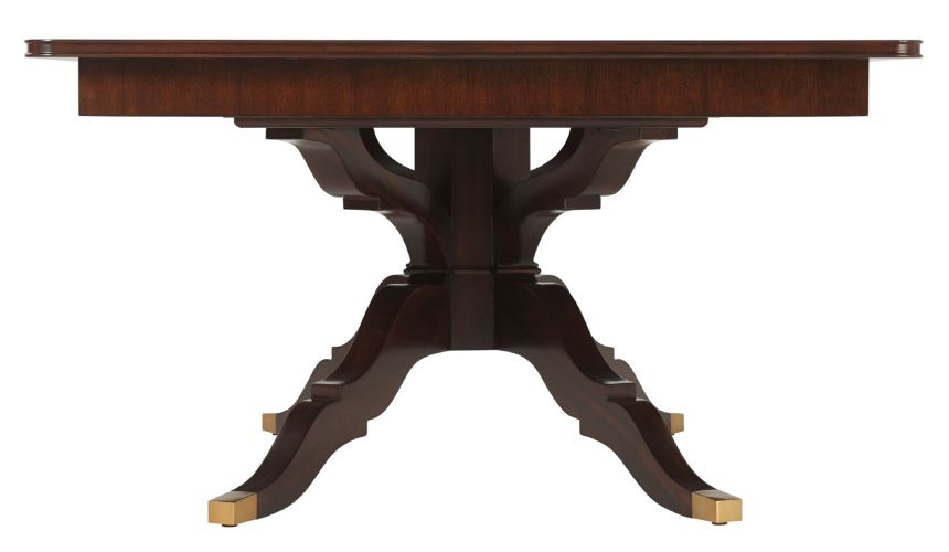 An attention-grabbing dining table