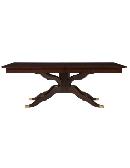 An attention-grabbing dining table
