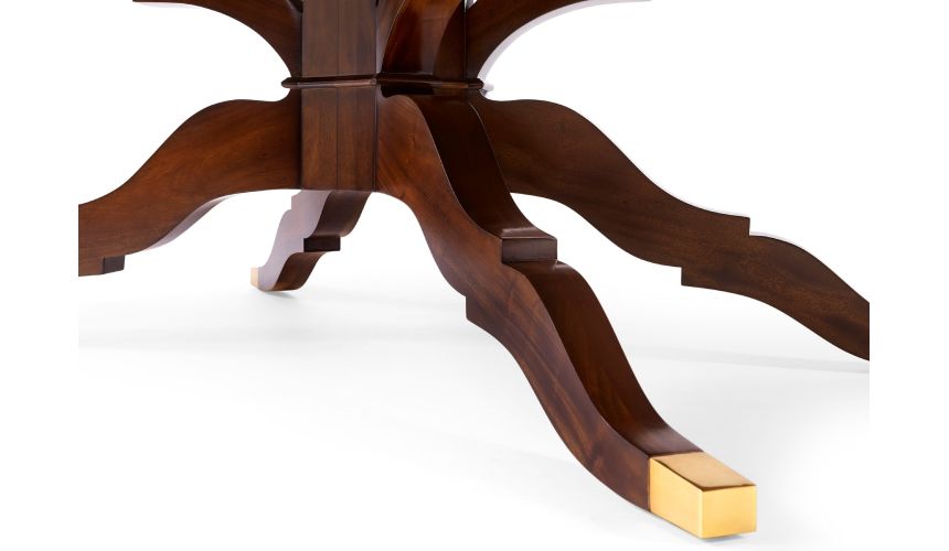 An attention-grabbing dining table
