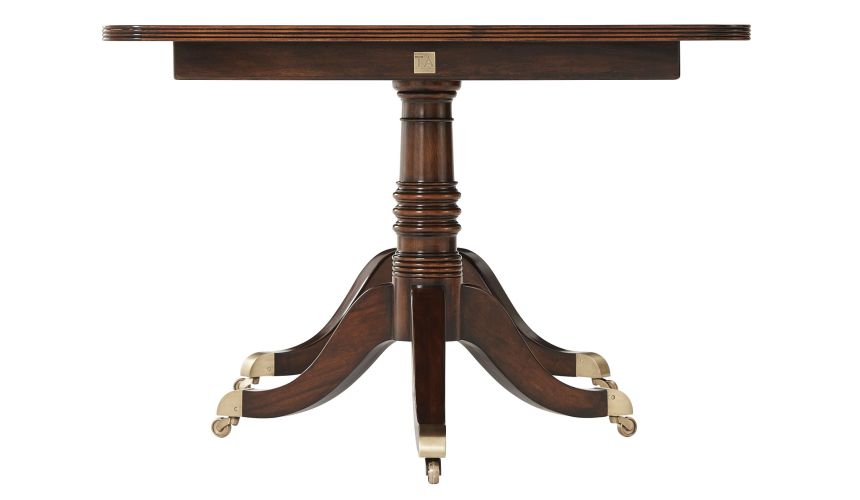 Regency-inspired dining table