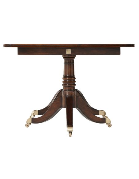 Regency-inspired dining table