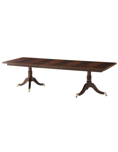 Regency-inspired dining table