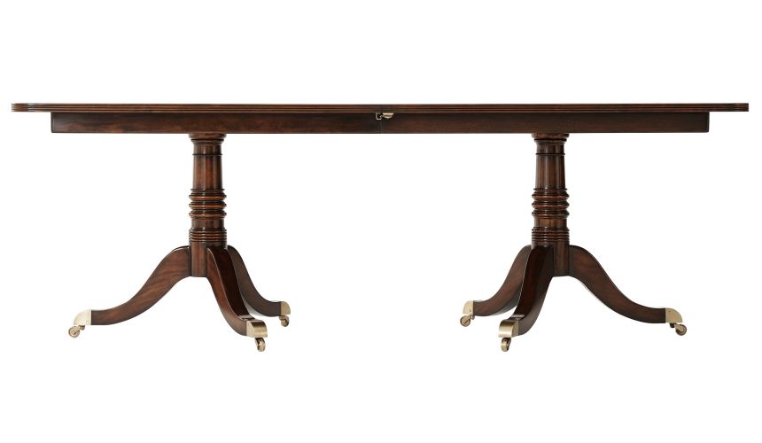 Regency-inspired dining table