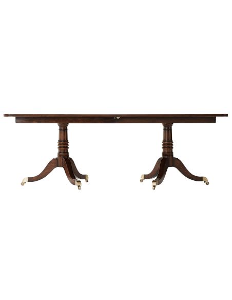 Regency-inspired dining table